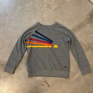 Aviator Nation Rainbow Sweatshirt